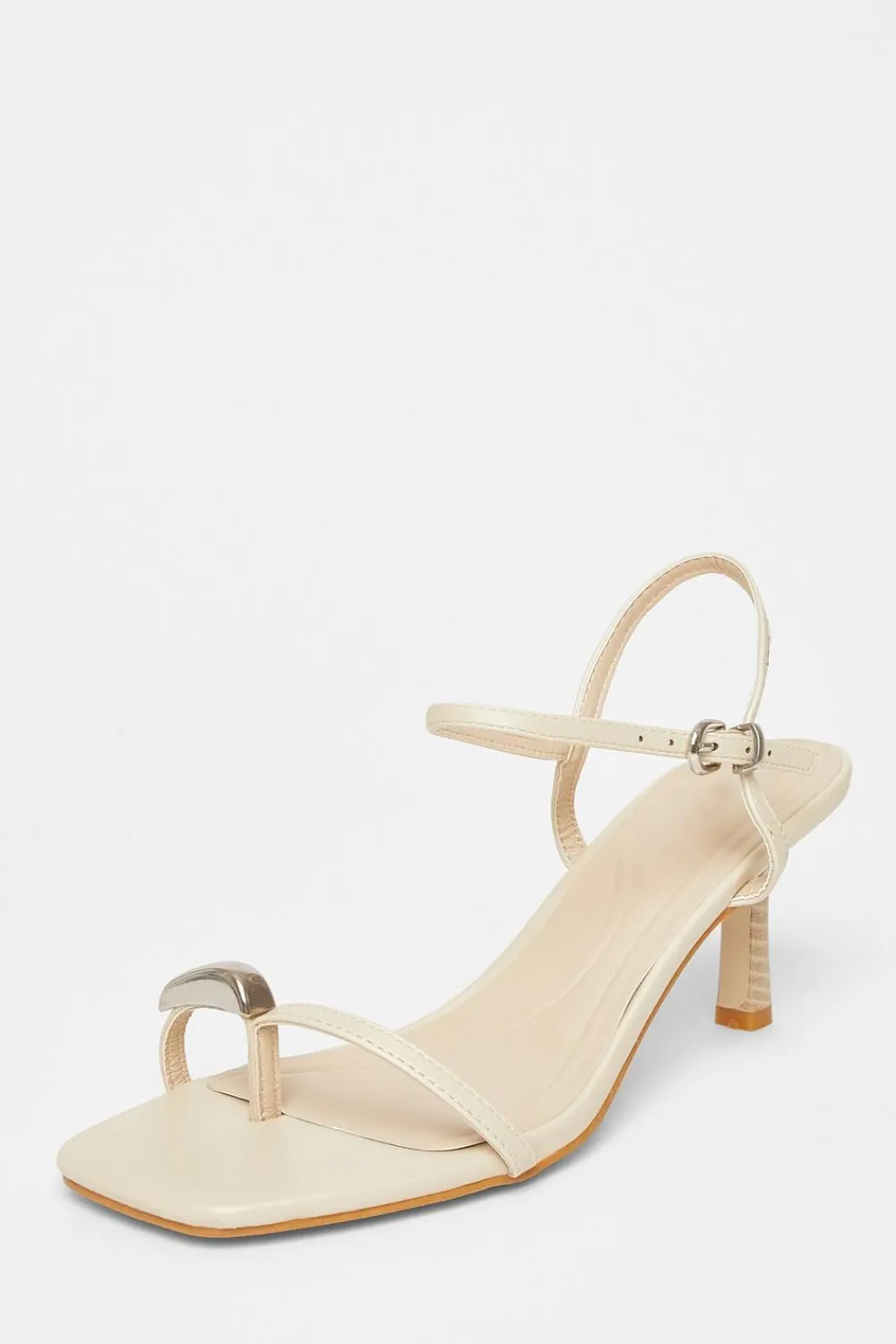 Quiz Heels>Toe Thong Stiletto Heels