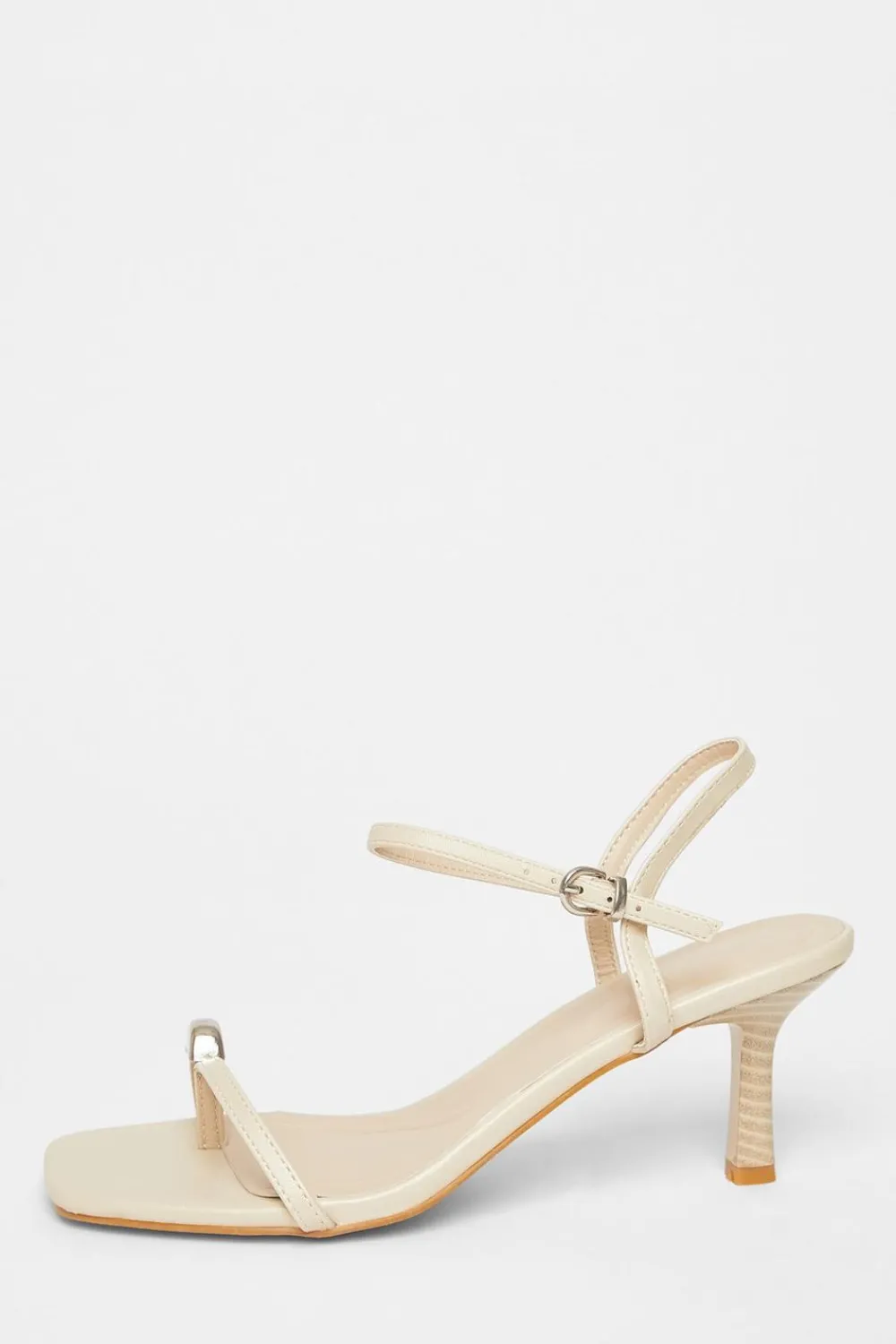 Quiz Heels>Toe Thong Stiletto Heels