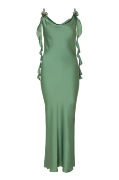 Quiz Day At The Races|Christening Guest>Satin Corsage Midaxi Dress