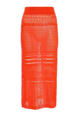 Quiz Skirts|Knitwear>Crochet Midi Skirt