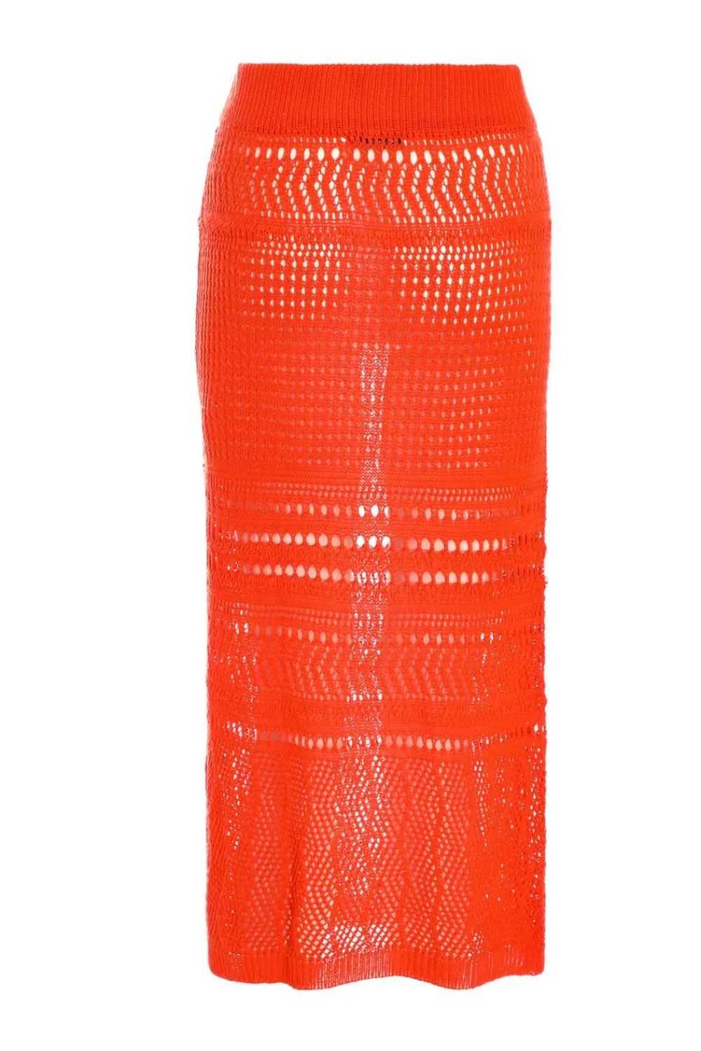 Quiz Skirts|Knitwear>Crochet Midi Skirt