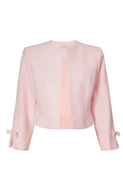 Quiz Day At The Races|Christening Guest>Bow Sleeve Cropped Blazer