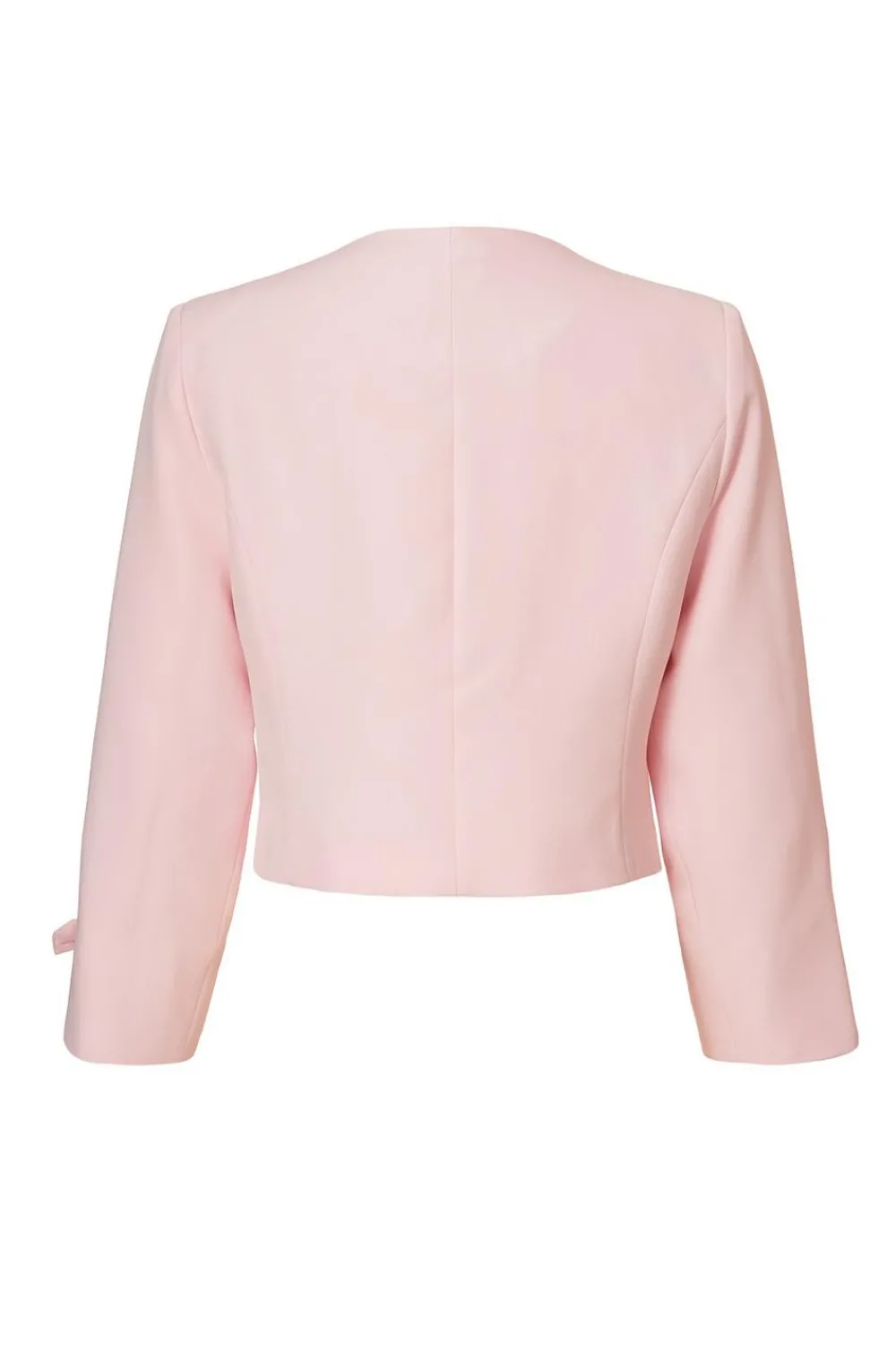 Quiz Day At The Races|Christening Guest>Bow Sleeve Cropped Blazer