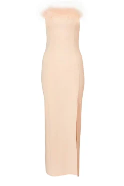 Quiz Prom Dresses|Prom & Ball>Feather Trim Midaxi Dress