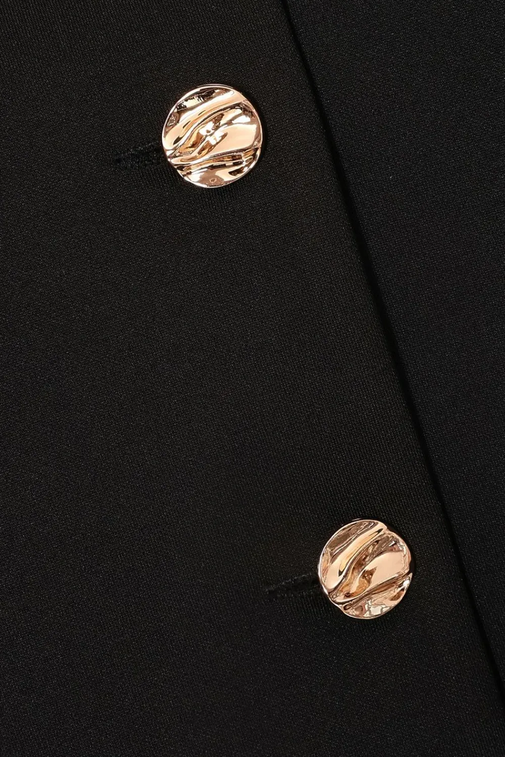 Quiz Waistcoat|Going Out Tops>Petite Black Button Front Waistcoat