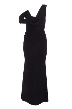 Quiz Prom Dresses|Evening Dresses>Petite Black One Shoulder Maxi Dress