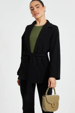 Quiz Workwear|Modest>Petite Tie Waist Blazer