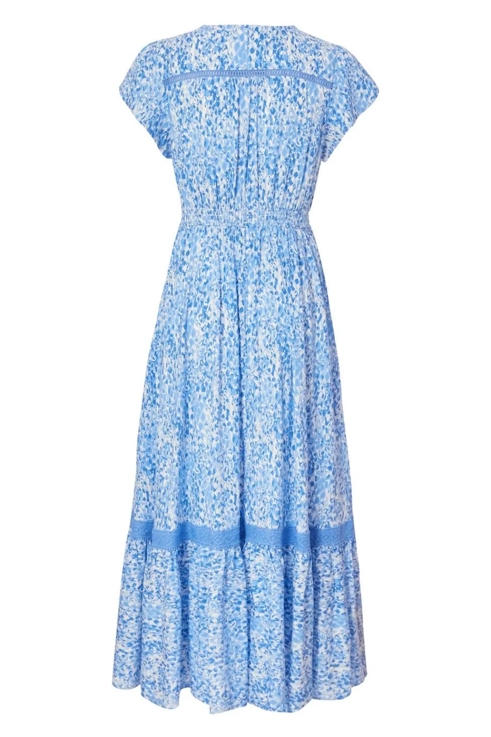 Quiz Summer Clothes|Holiday>Petite Blue Animal Print Midaxi Dress