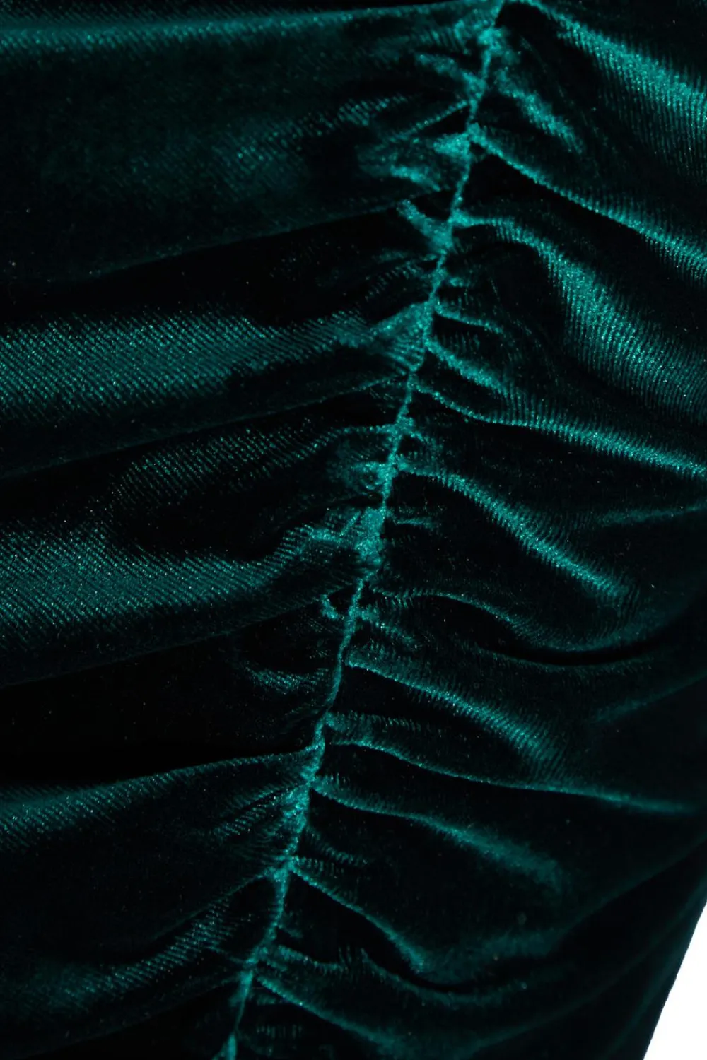 Quiz Evening Dresses|Wrap Dresses>Petite Bottle Green Velvet Midi Dress
