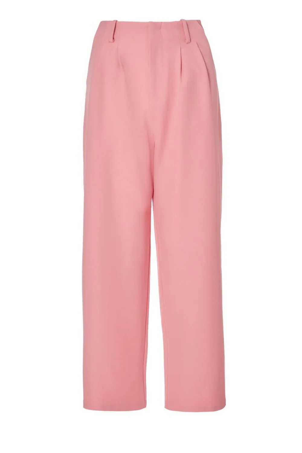 Quiz Day At The Races|Christening Guest>Petite Coral Wide Leg Tailored Trousers