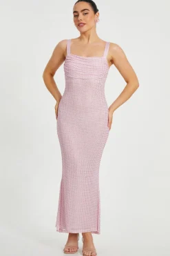 Quiz Prom Dresses|Prom & Ball>Petite Diamante Maxi Dress