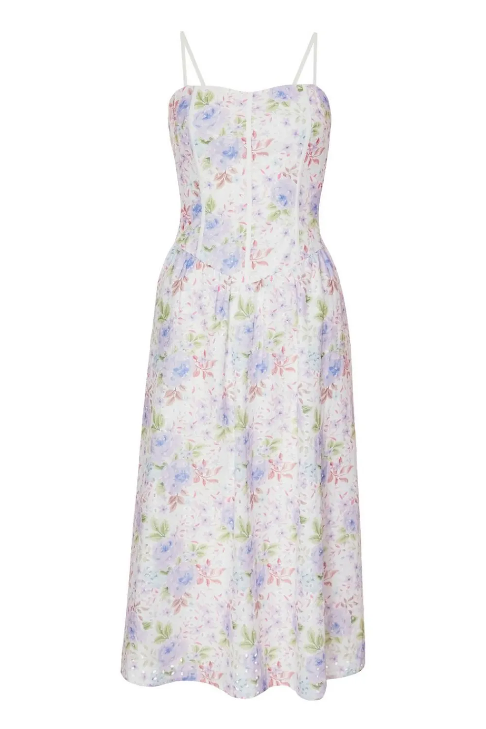 Quiz Day At The Races|Christening Guest>Petite Floral Embroidered Midi Dress