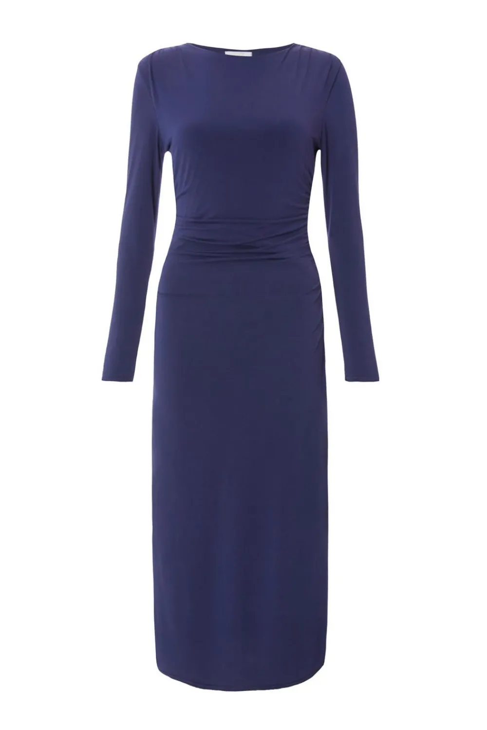 Quiz Modest|Petite Dresses>Petite Indigo Ruched Midaxi Dress