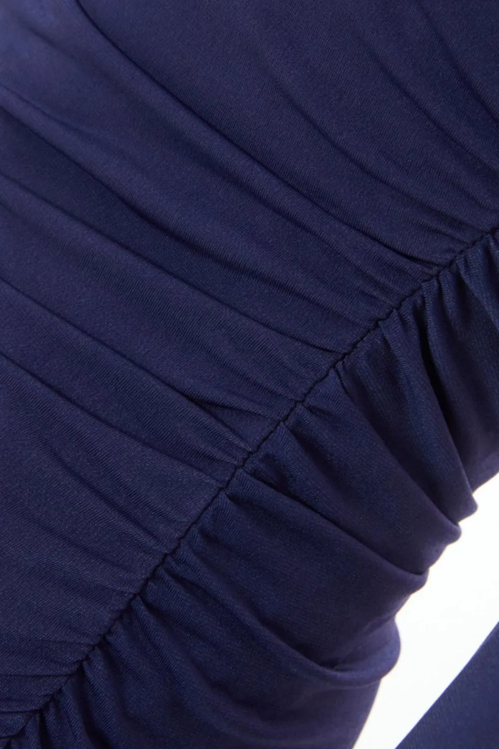 Quiz Modest|Petite Dresses>Petite Indigo Ruched Midaxi Dress