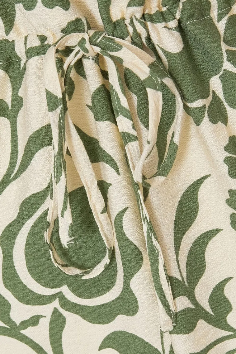 Quiz Summer Jumpsuits|Summer Clothes>Petite Khaki Tropical Print Jumpsuit