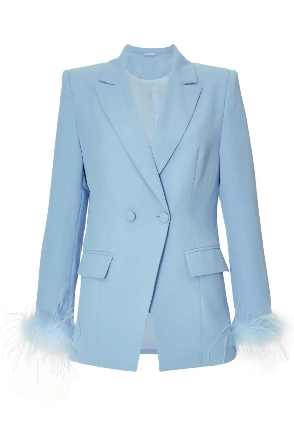 Quiz Day At The Races|Christening Guest>Petite Feather Trim Blazer