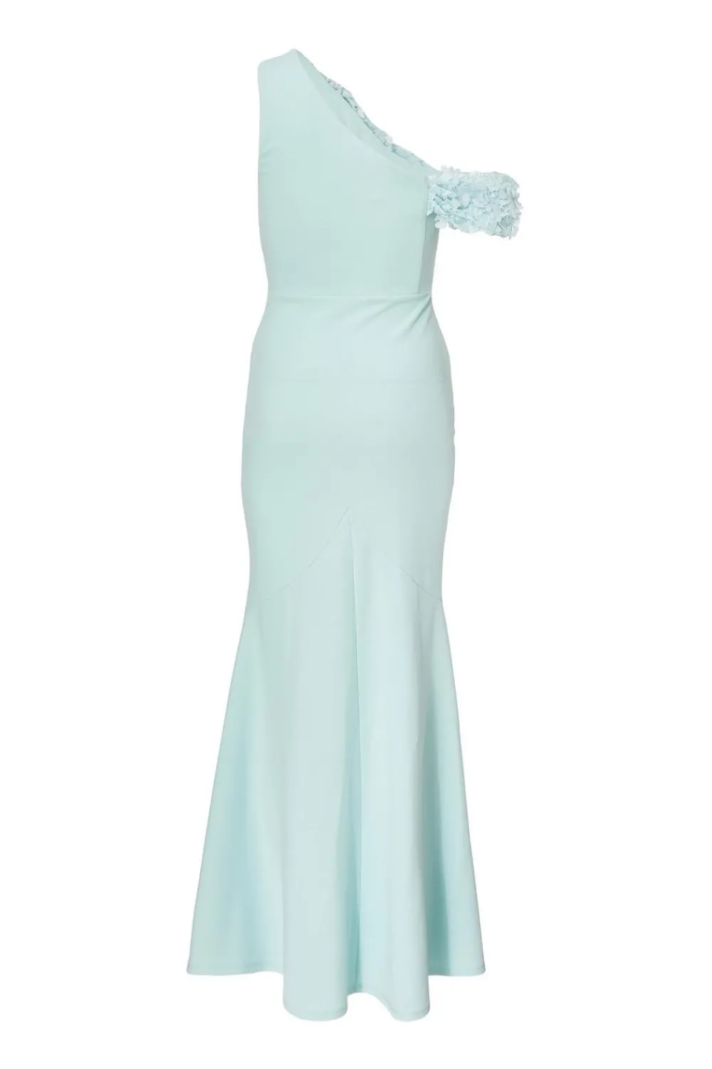 Quiz Prom Dresses|Prom & Ball>Petite Light Blue Floral Ruched Maxi Dress
