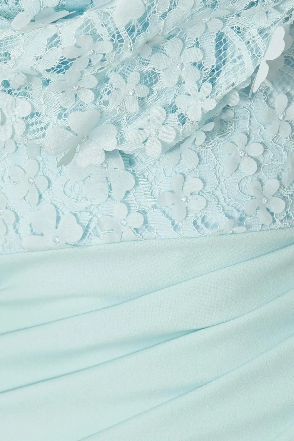Quiz Prom Dresses|Prom & Ball>Petite Light Blue Floral Ruched Maxi Dress