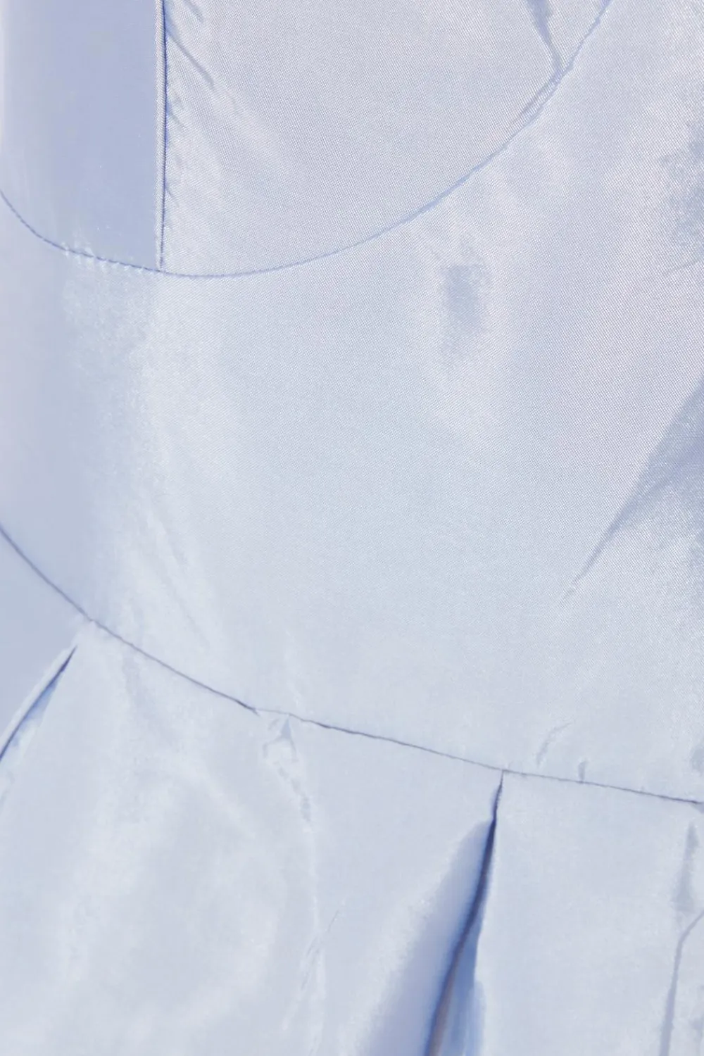 Quiz Prom Dresses|Prom & Ball>Petite Light Blue Taffeta Midi Dress