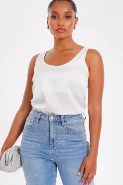 Quiz Trousers|Modest>Petite Light Denim Embellished Jeans