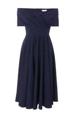 Quiz Evening Dresses|Christening Guest>Petite Bardot Midi Dress