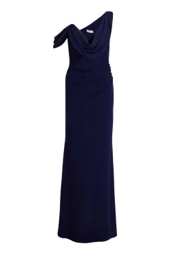 Quiz Prom Dresses|Prom & Ball>Petite Navy Drop Sleeve Maxi Dress