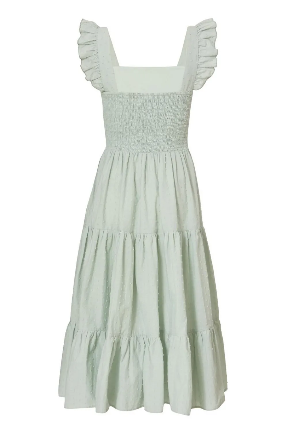 Quiz Summer Clothes|Holiday>Petite Sage Tiered Midi Dress
