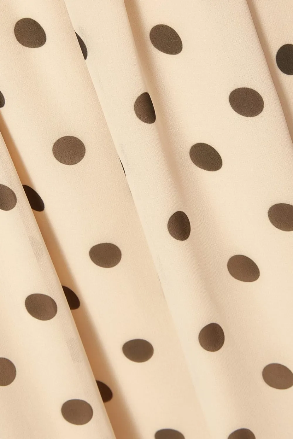 Quiz Day At The Races|Christening Guest>Petite Stone Chiffon Polka Dot Midi Dress