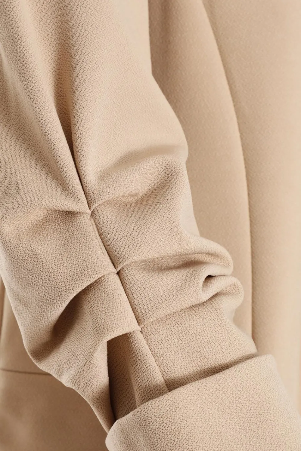 Quiz Jackets & Coats|Blazers>Petite Ruched Sleeve Blazer