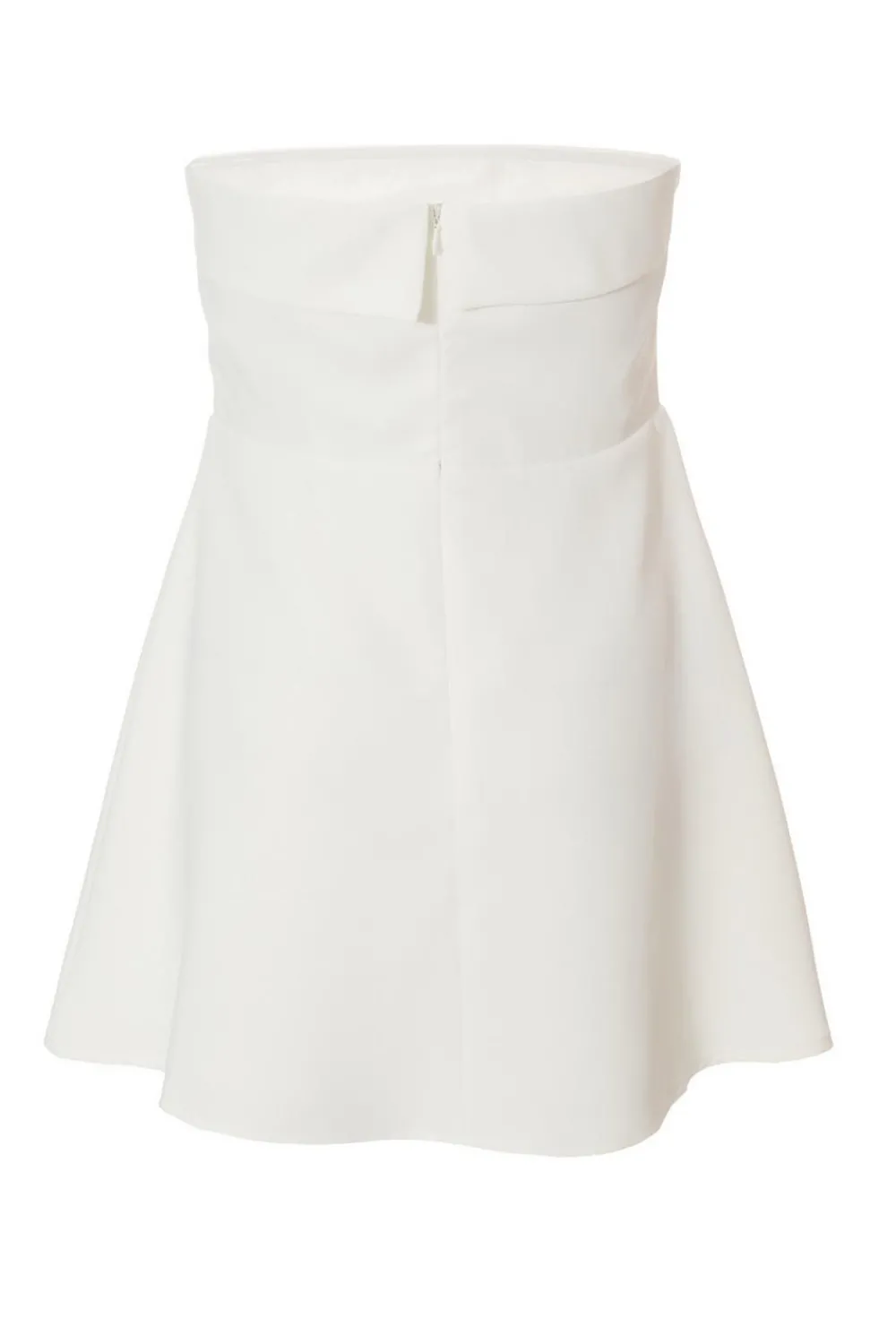 Quiz Going Out|White Dresses>Petite White Bandeau Mini Dress