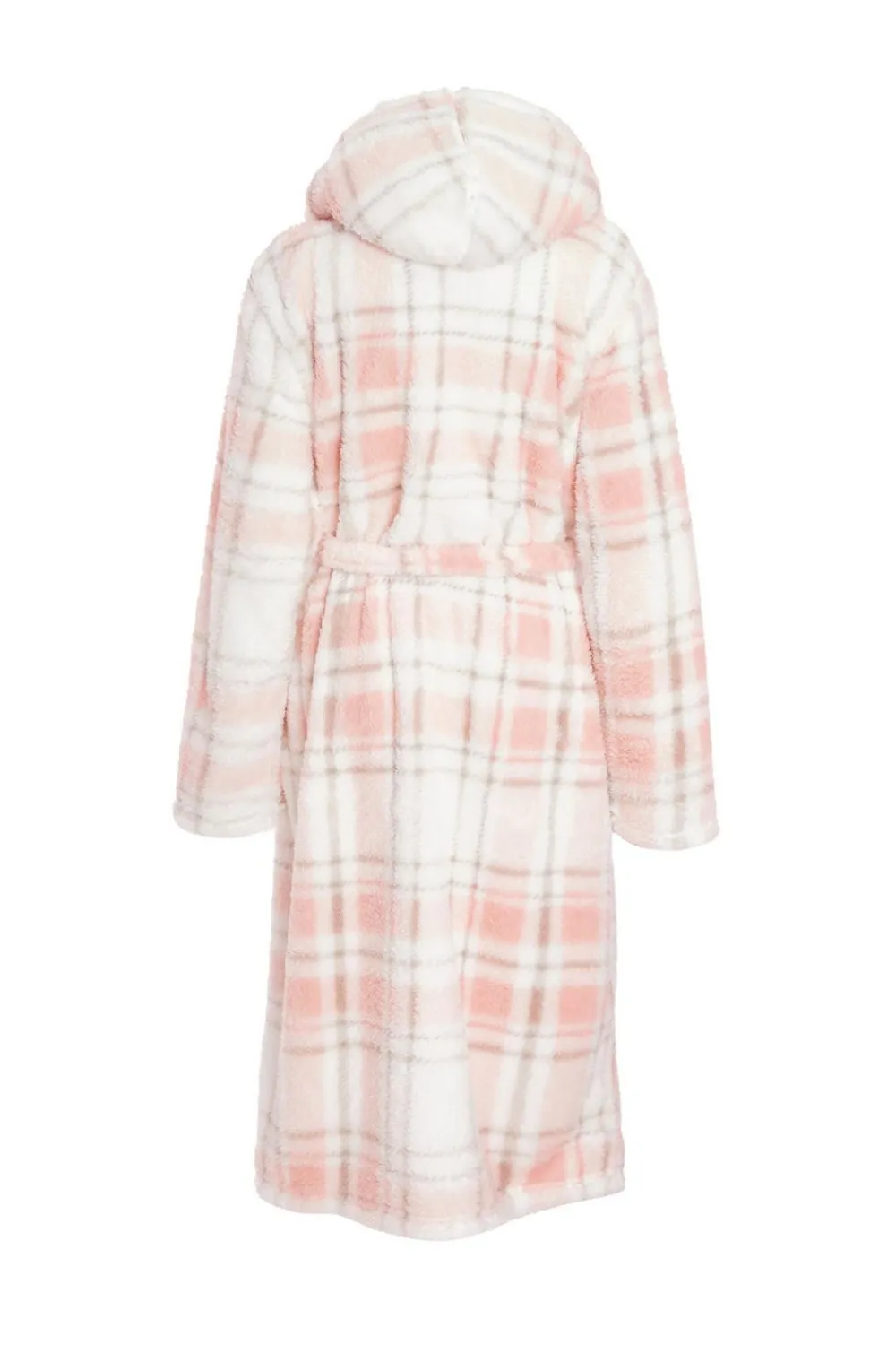 Quiz Nightwear>Pink Check Print Robe