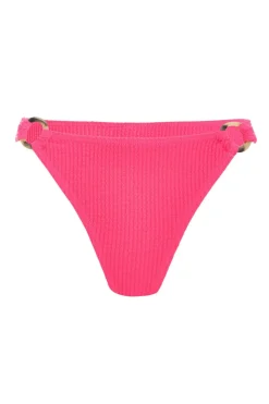 Quiz Holiday Accessories>Pink Crinkle Bikini Bottoms