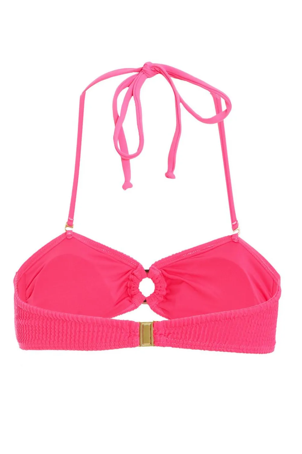 Quiz Holiday Accessories|Holiday>Pink Crinkle Bikini Top