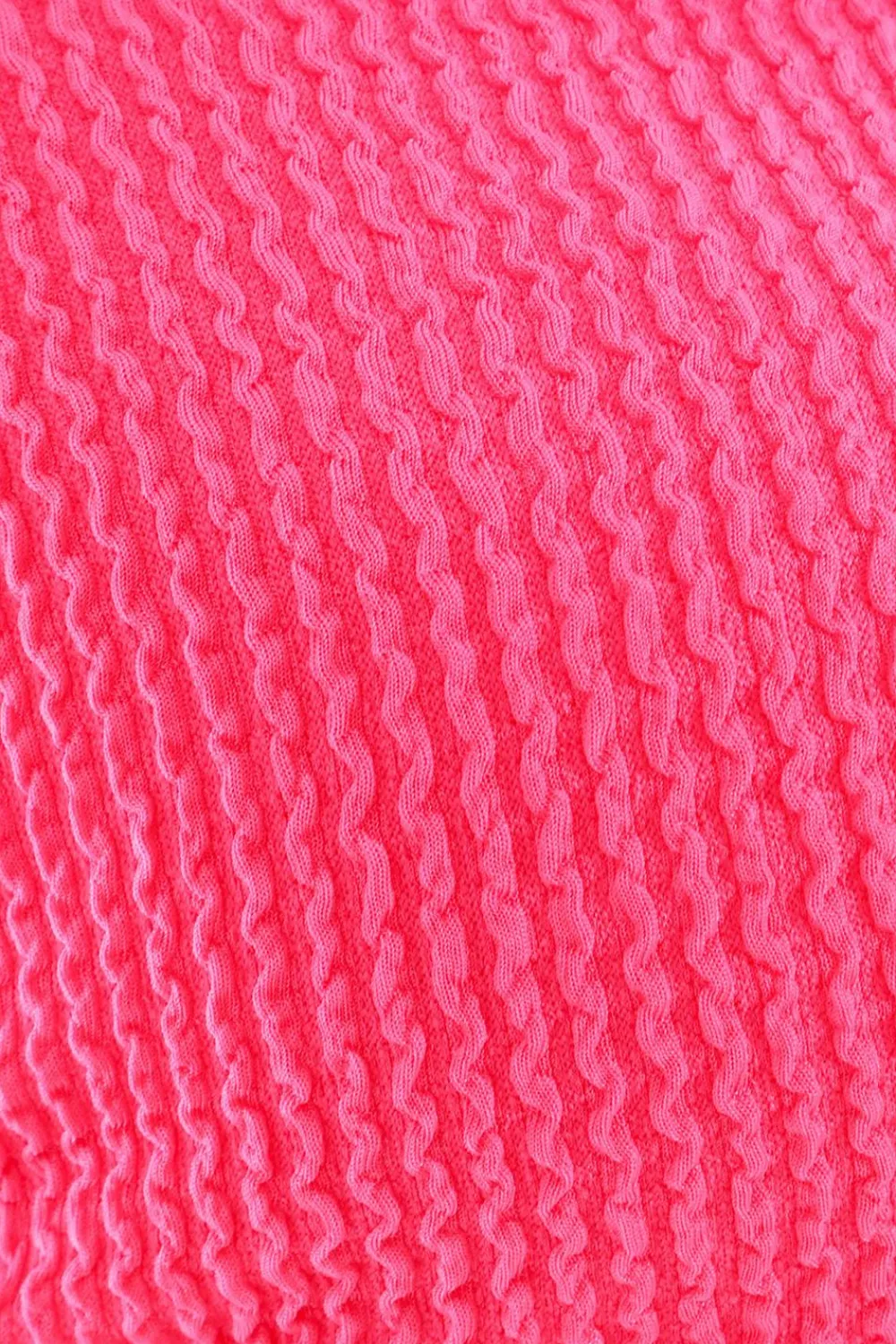 Quiz Holiday Accessories|Holiday>Pink Crinkle Bikini Top