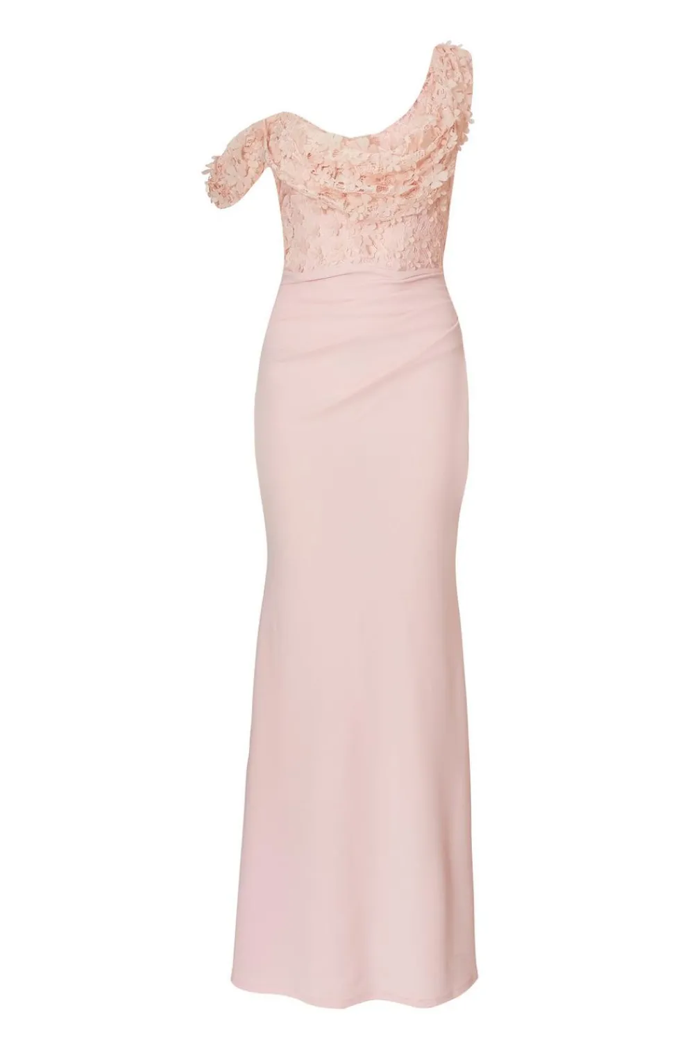 Quiz Prom Dresses|Prom & Ball>Pink Floral Drop Sleeve Maxi Dress