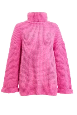 Quiz Knitwear|Jumpers>Knitted Roll Neck Jumper