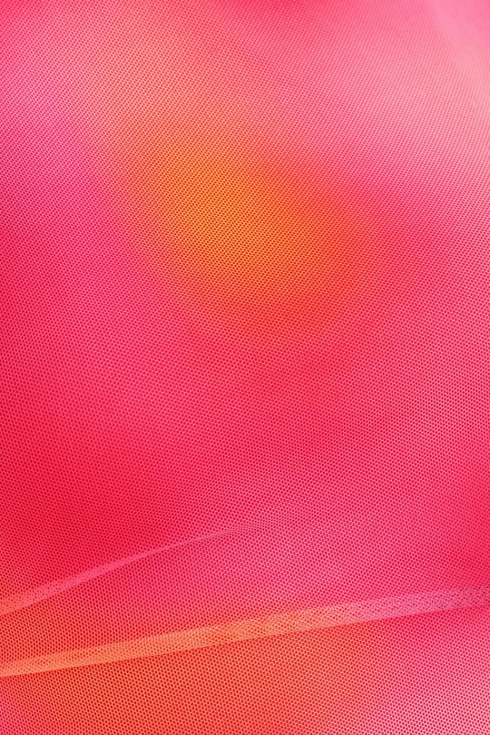 Quiz Crop Tops|Tops>Pink Mesh Ombre Print Crop Top