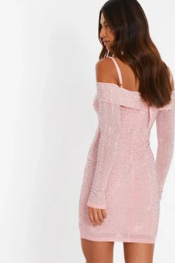 Quiz Pink Dresses|Going Out Dresses><noscript><img width=