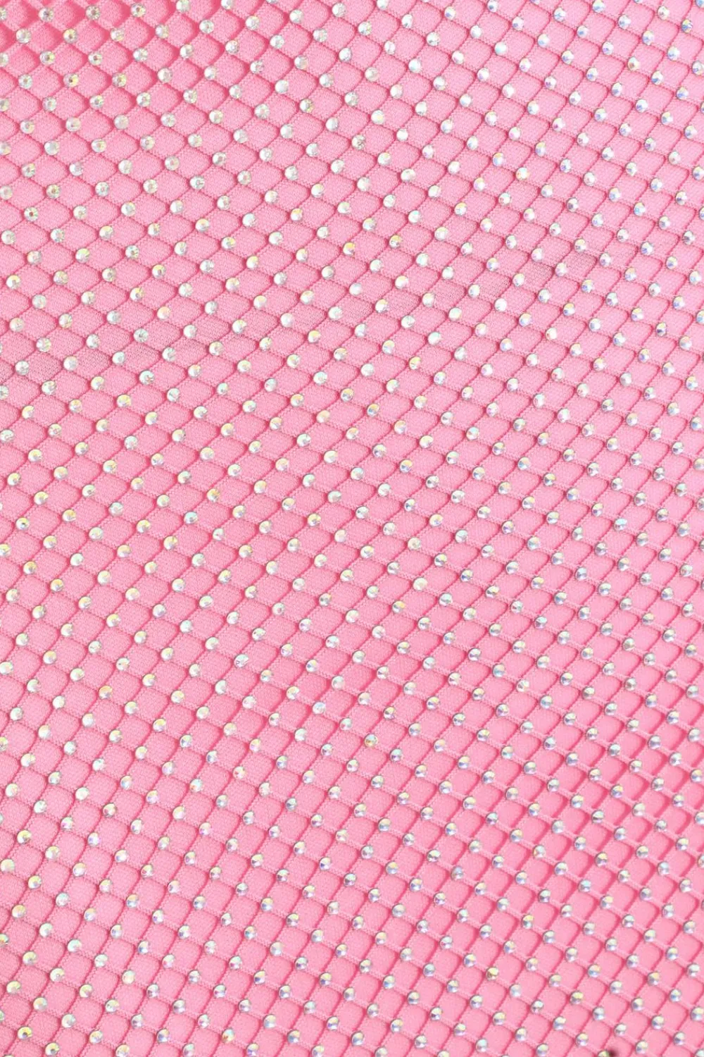 Quiz Holiday|Summer Clothes>Pink Rhinestone Cowl Neck Dress