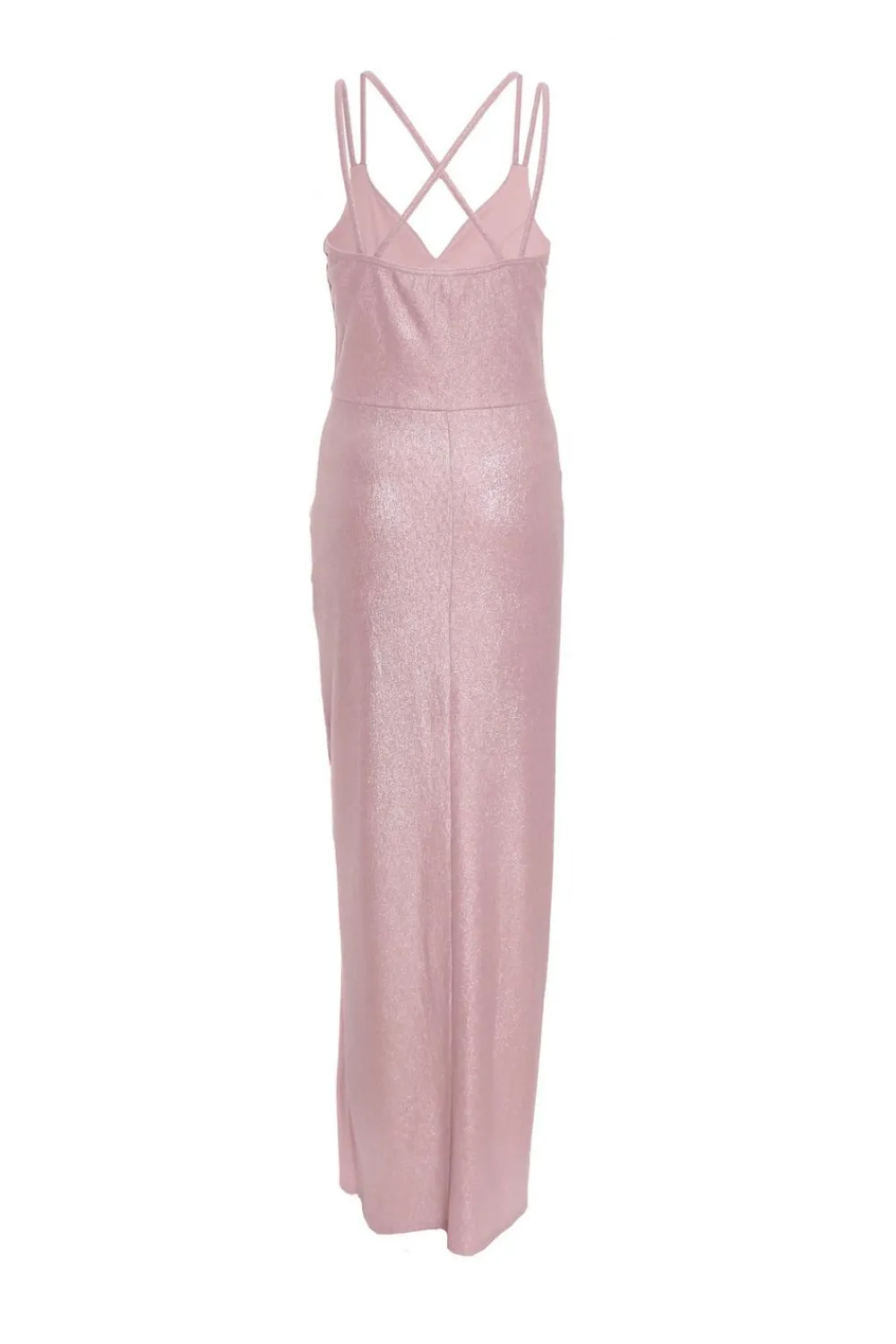 Quiz Prom Dresses|Prom & Ball>Pink Shimmer Ruched Maxi Dress