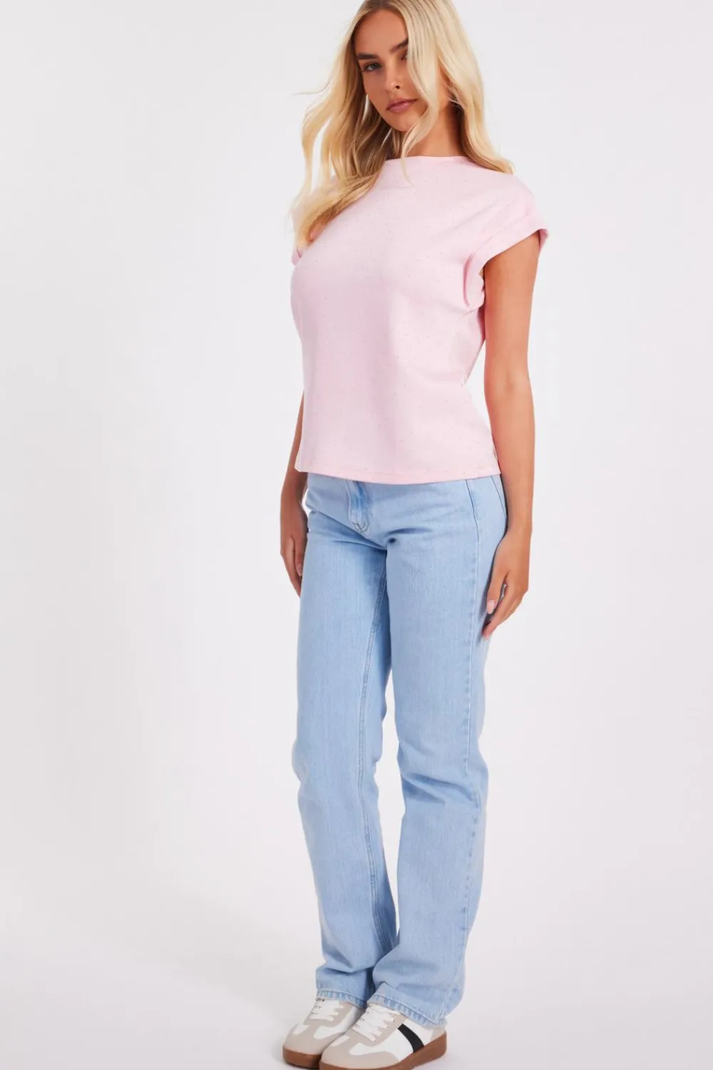 Quiz Summer Tops|Going Out Tops>Stud Detail Top