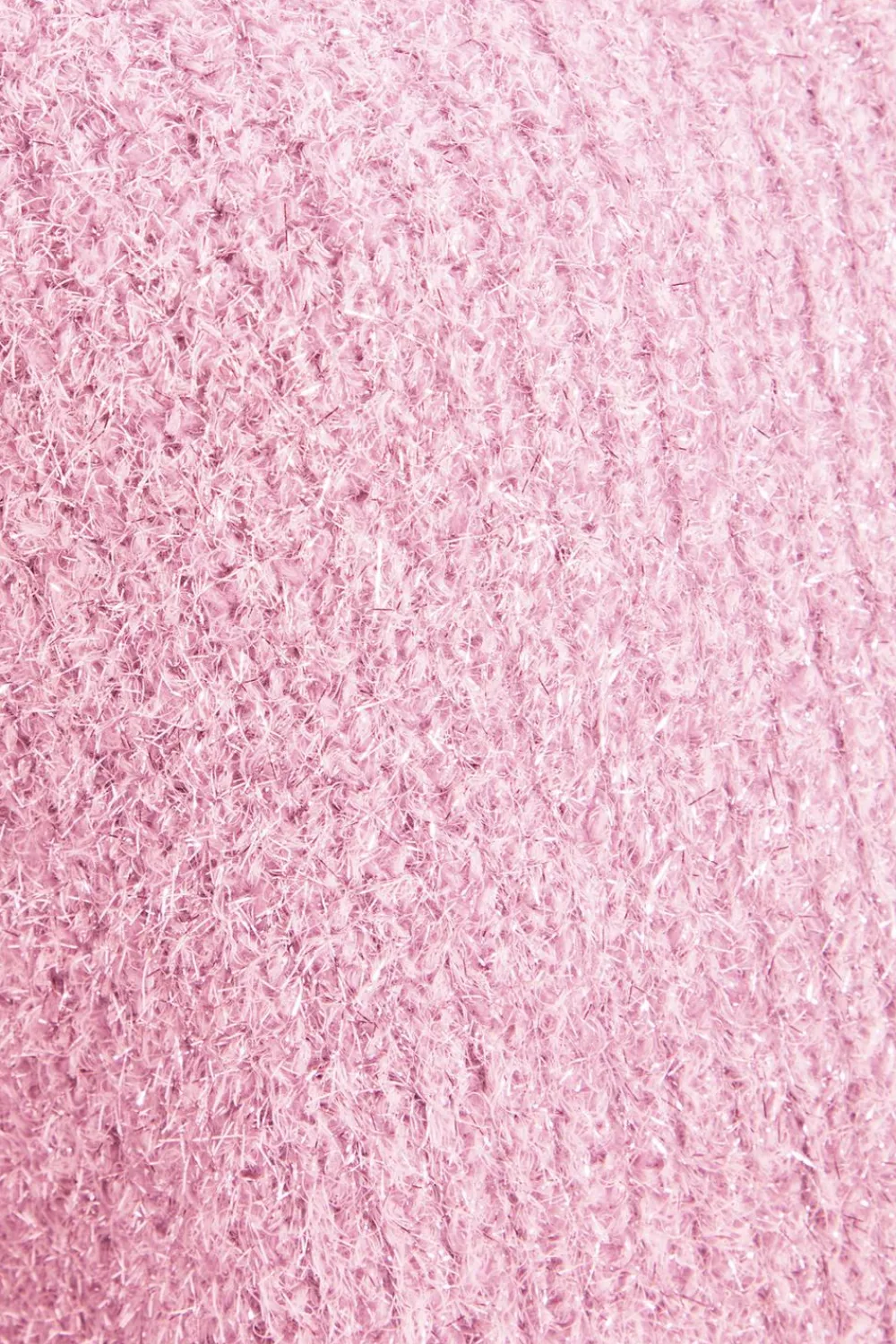 Quiz Knitwear|Jumpers>Pink Tinsel Knit Jumper