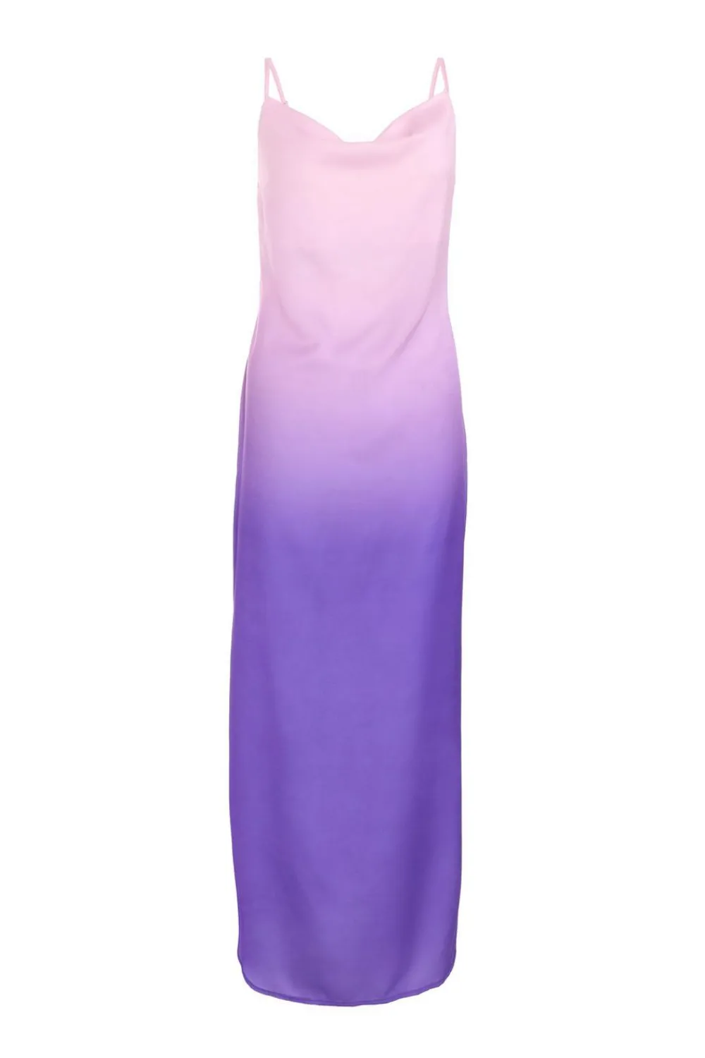 Quiz Prom & Ball|Summer Dresses>Purple Satin Ombre Slip Maxi Dress