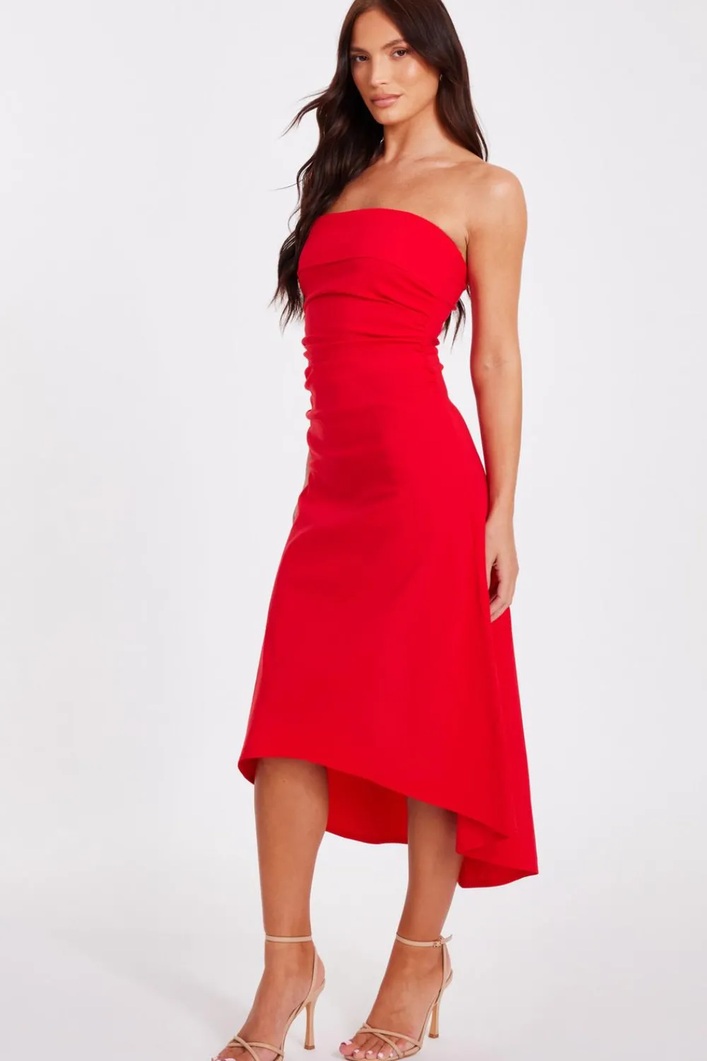 Quiz Day At The Races|Christening Guest>Bandeau Midi Dress