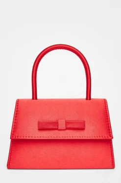 Quiz Wedding Accessories|Bags>Bow Trim Top Handle Bag