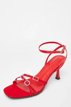 Quiz Heels>Buckle Strap Heels