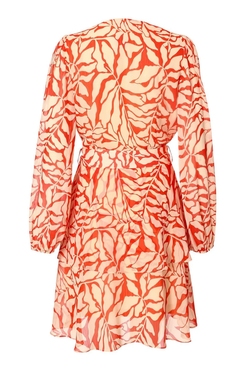 Quiz Trending: Red|Summer Clothes>Red Chiffon Floral Skater Dress