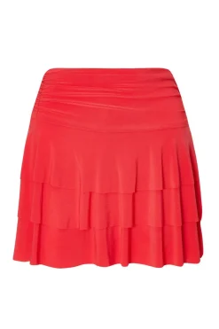 Quiz Trending: Red|Going Out>Laye Hem Mini Skort