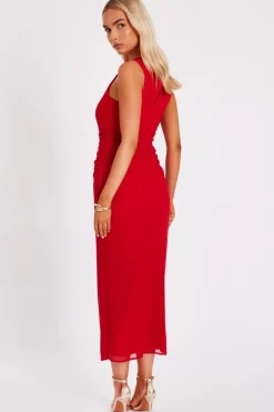 Quiz Day At The Races|Christening Guest>Mesh Buckle Midaxi Dress