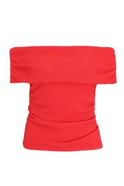 Quiz Summer Tops|Bardot Tops>Textu Bardot Top